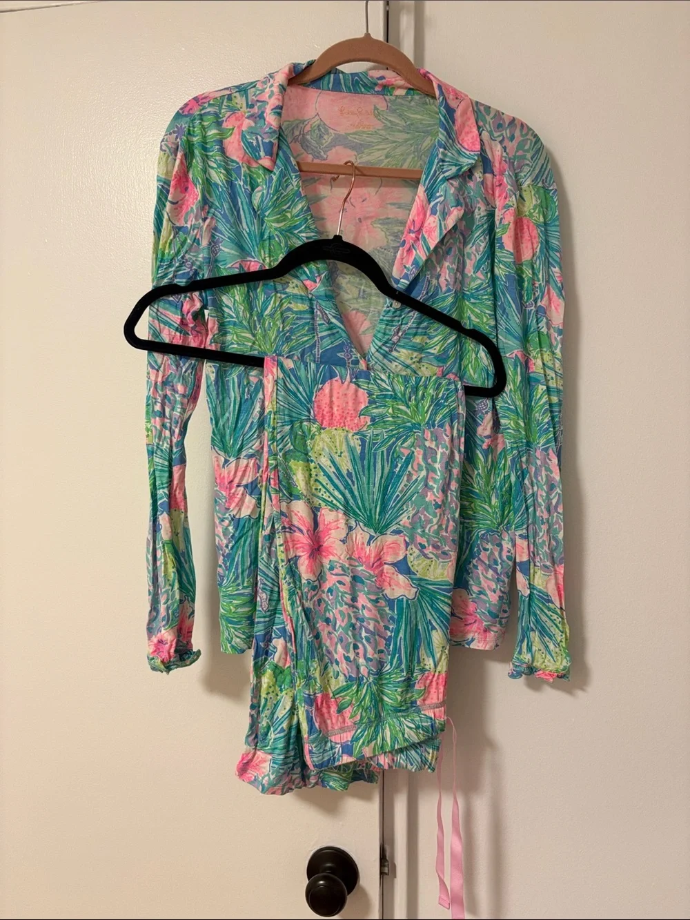 EUC Lilly Pulitzer Two-Piece Pajama Set